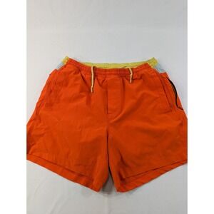 Bird Dogs Golf Boomstick Shorts Men Size XL Long Orange Drawstrings Lined